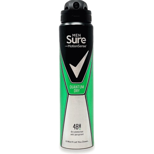Sure Men Quantum Dry Spray sure men quantum dry