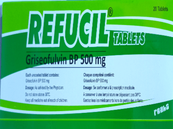 REFUCIL Griseofulvin 500mg