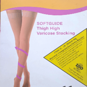 Thigh High-Open TOE Compression Stocking