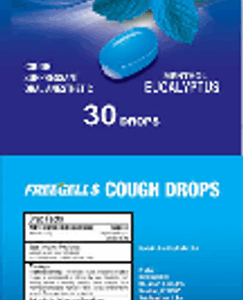 FREEGELLS COUGH DROPS (Eucalyptus)