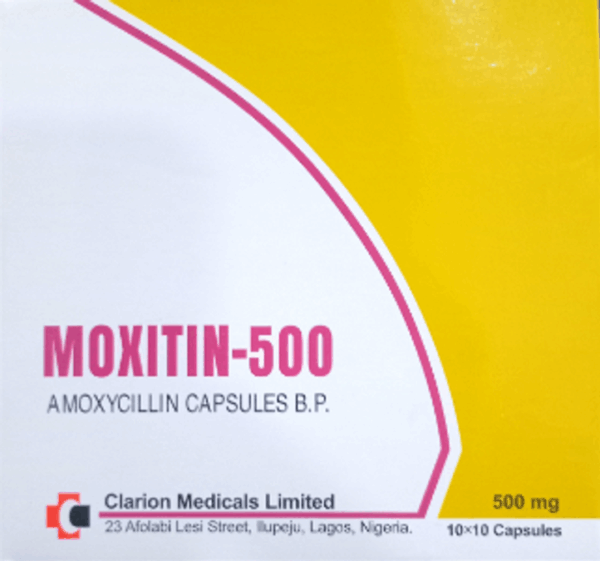 Moxitin Amoxicillin 500mg