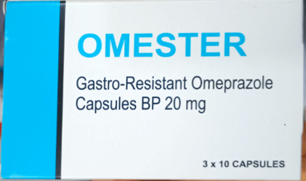 Omester Omeprazole 20mg
