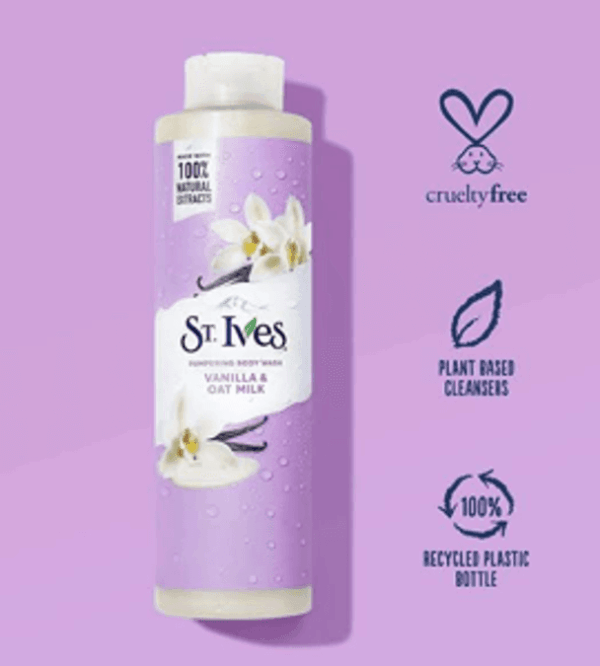 St Ives Vanilla Oat Shower Gel