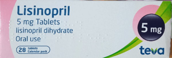 Teva Lisinopril 5mg