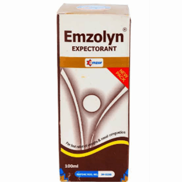 Emzolyn Expectorant Adult Syrup