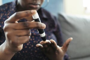 Managing diabetes at home
