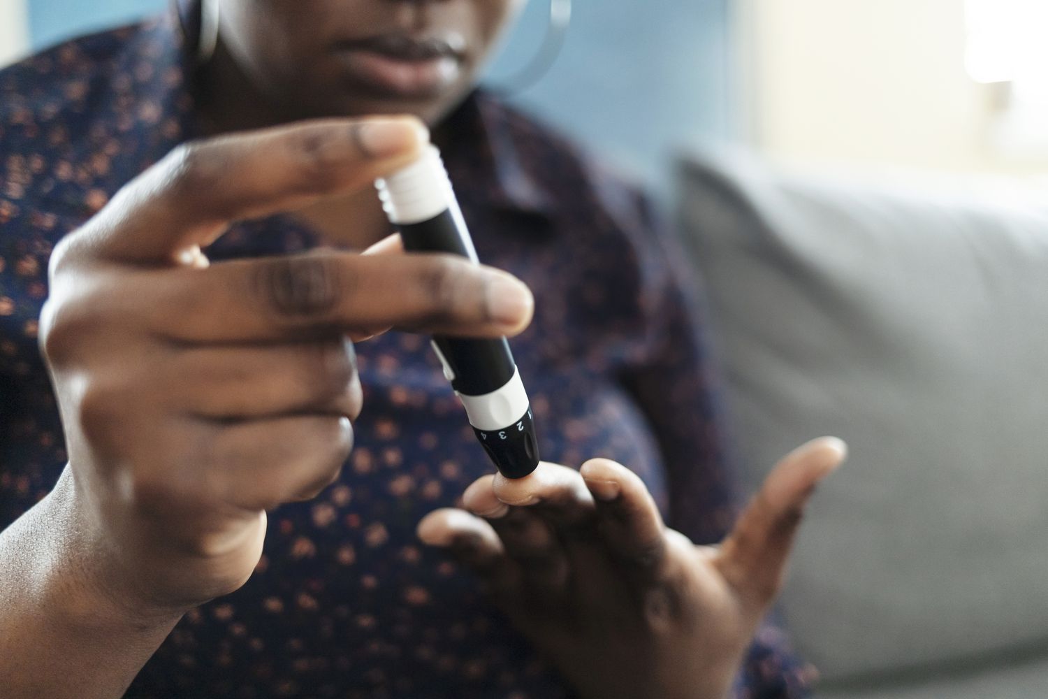 Managing diabetes at home