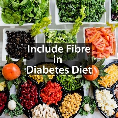 Nutritional foods for managing diabetes at home
