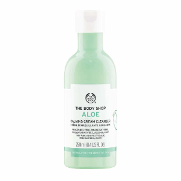 The Body Shop Aloe Calming Cream Cleanser