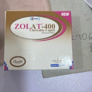 Zolat Chewable 400mg Chocolate Flavoured Tablets
