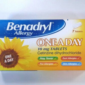 Benadryl one a day