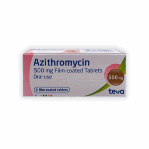 Azithromycin 500mg (Similar to Zinnat)