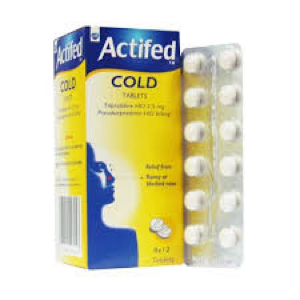 Actifed tablets