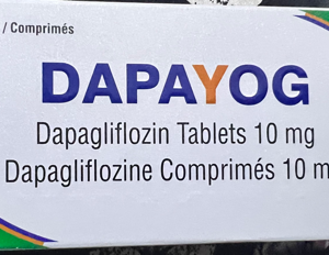 Dapaglifloxin 10mg