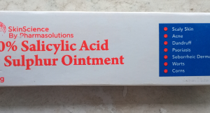 20% salicylic acid & sulphur ointment