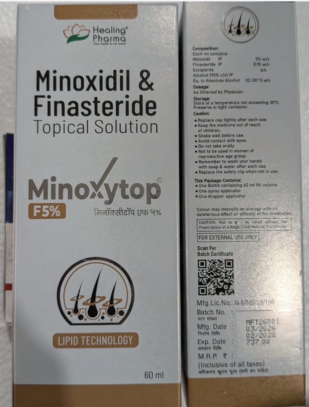 Minoxytop minoxidil + finasteride Minoxytop minoxidil + finasteride