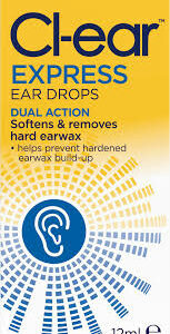 Cl-ear express ear drops