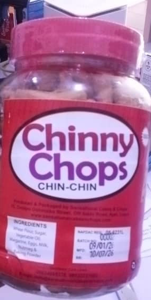 Chinny chops chin chin jar