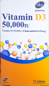 nhp Vitamin D3 50,000IU