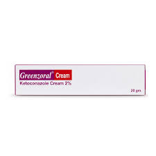 Greenzoral cream (similar to nizoral cream - antifungal)