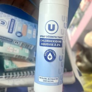 Chlorhexidine spray