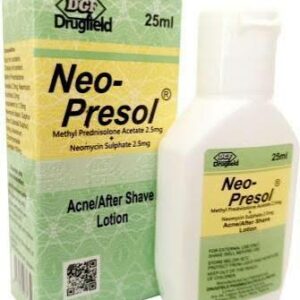 Neo-presol acne/after shave lotion