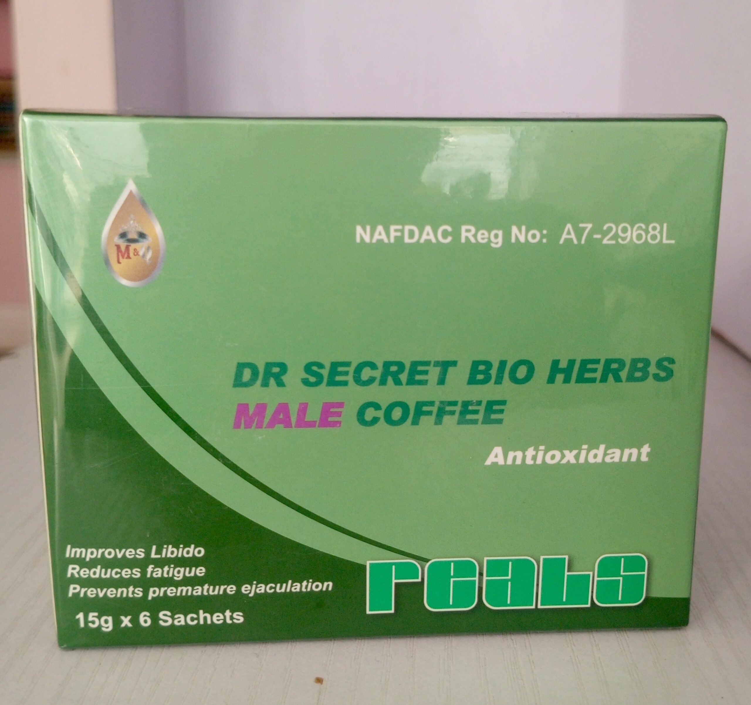 Dr. Secret Bio Herbs-Male Coffee (per sachet) Dr. Secret Bio Herbs-Male Coffee (per sachet)